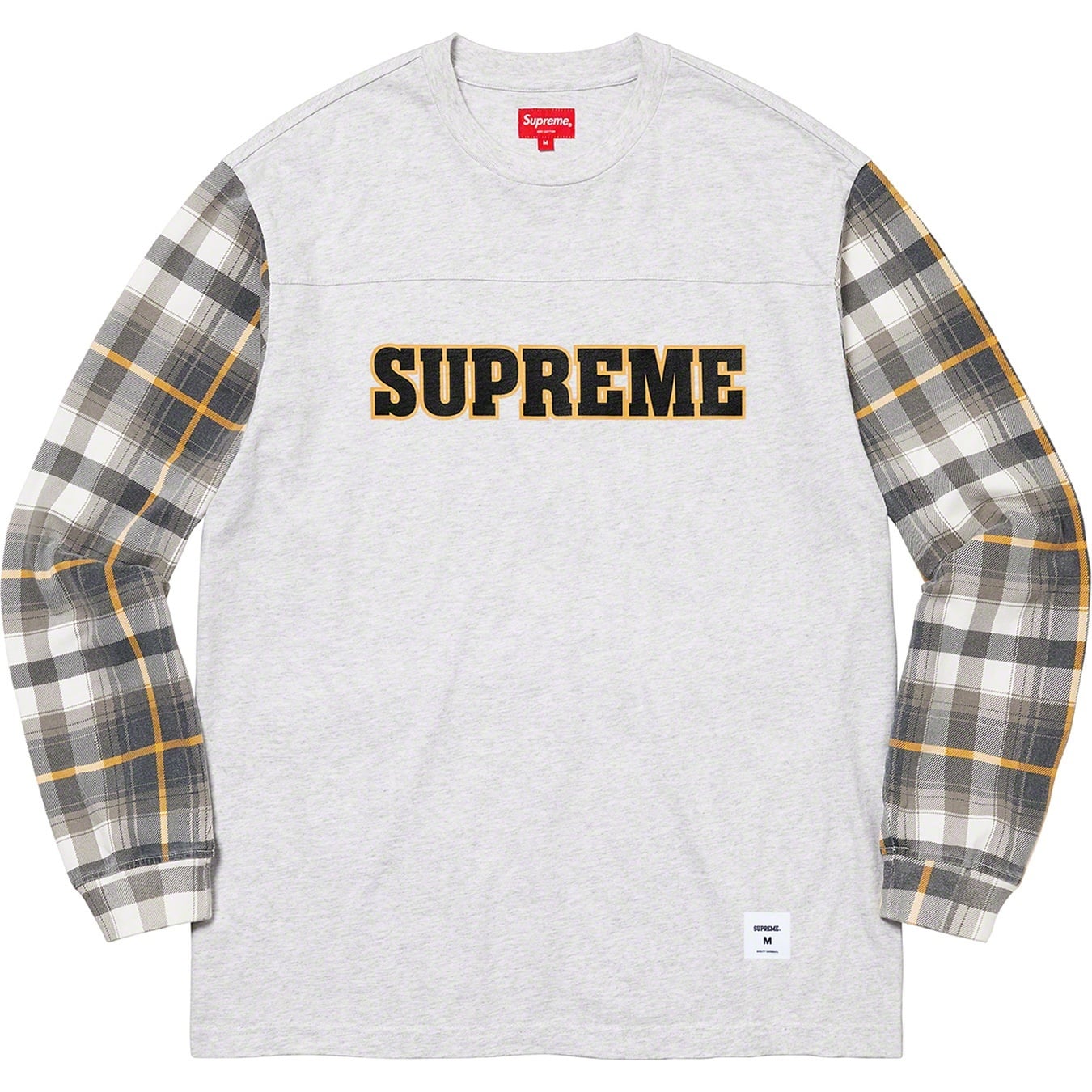 Plaid Sleeve L/S Top view 10
